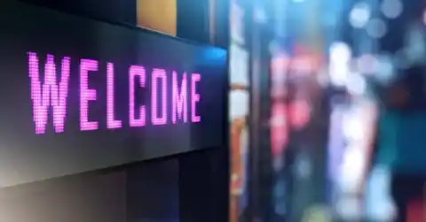 3D text signage
