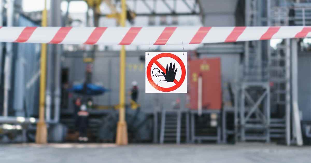 No Entry Sign Board