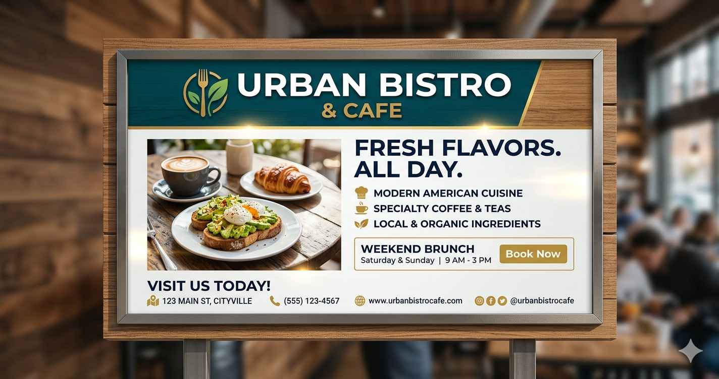 Customize Signboard Template