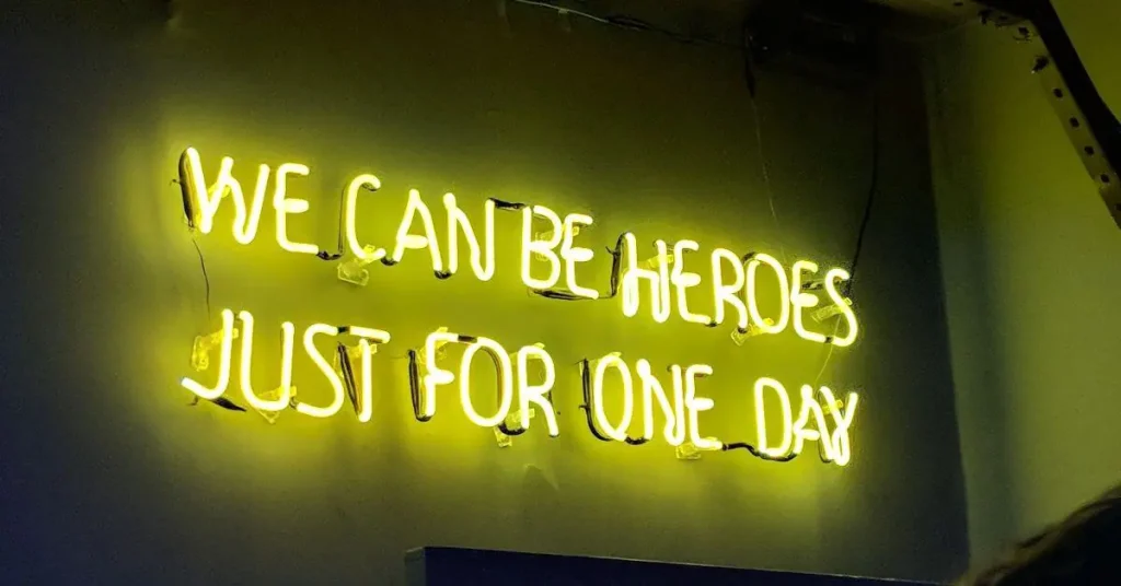 neon sign dubai ​