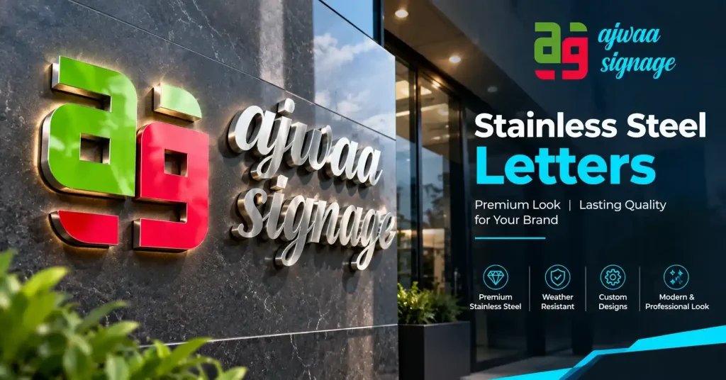 Stainless Steel Letters Dubai