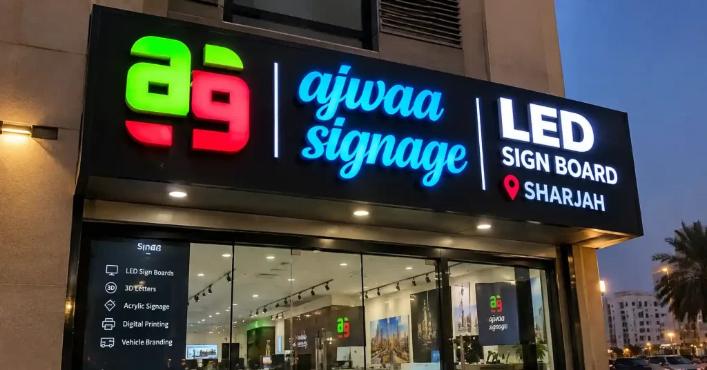 LED Sign Board Sharjah