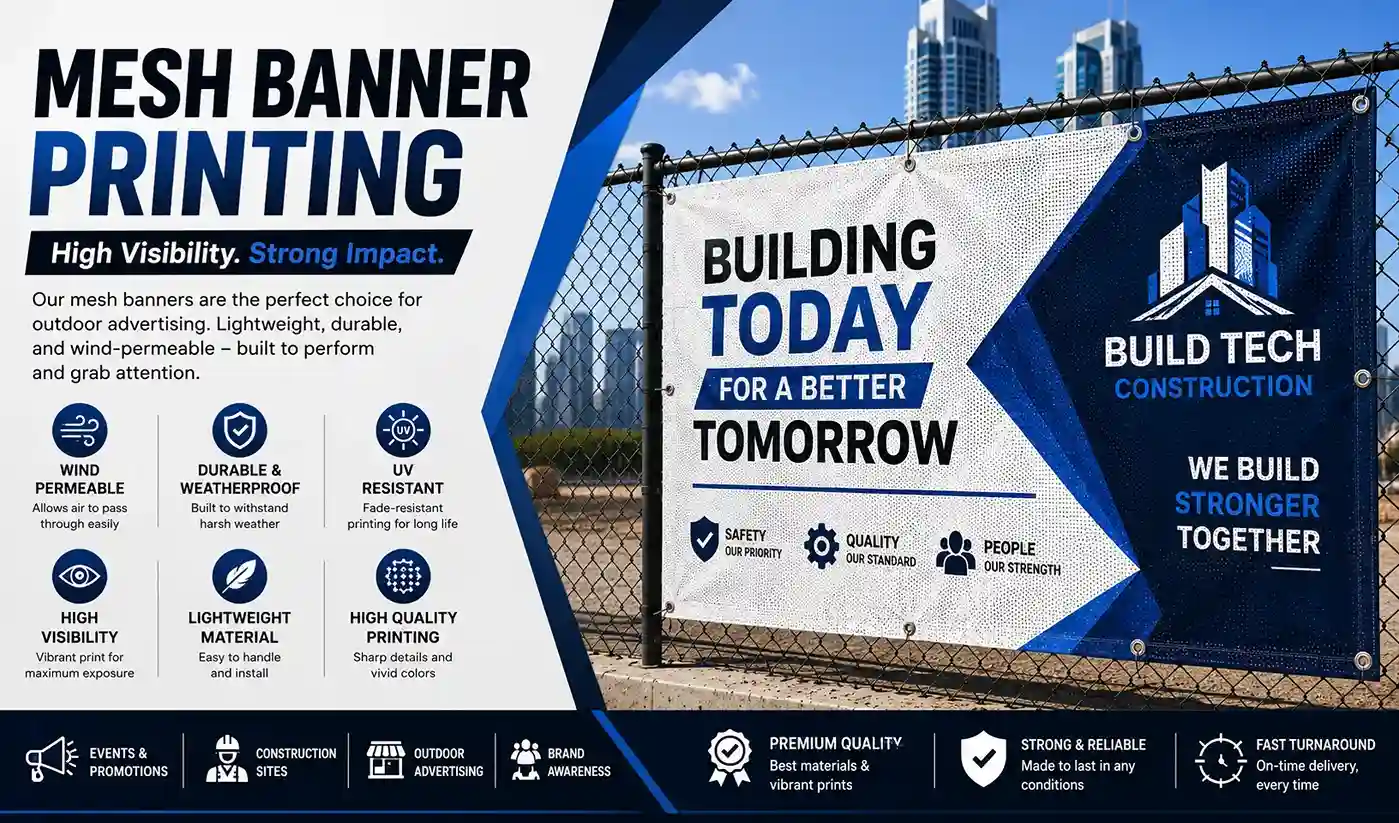 Mesh Banner Printing
