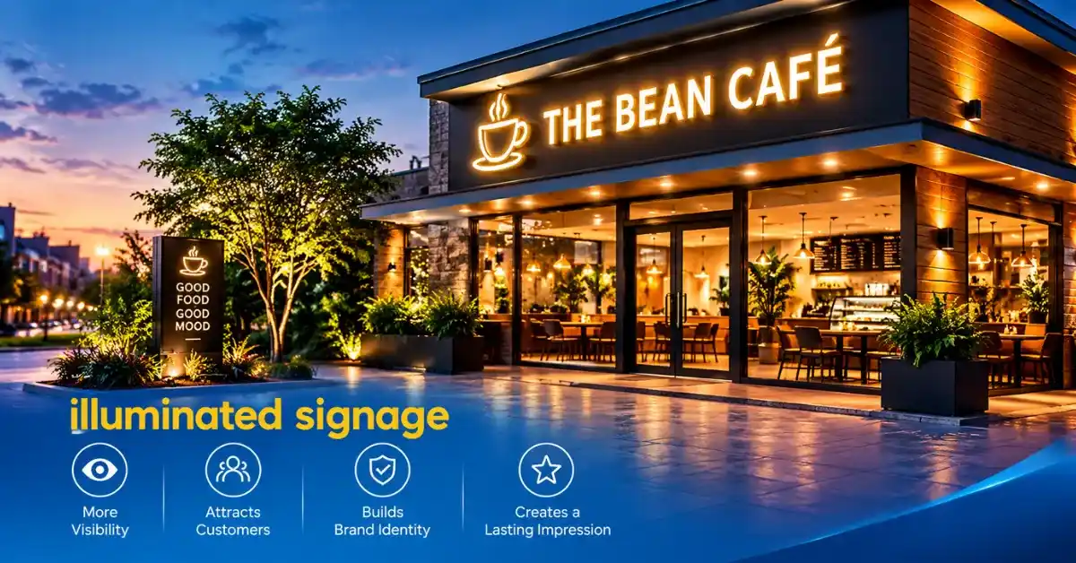 illuminated signage