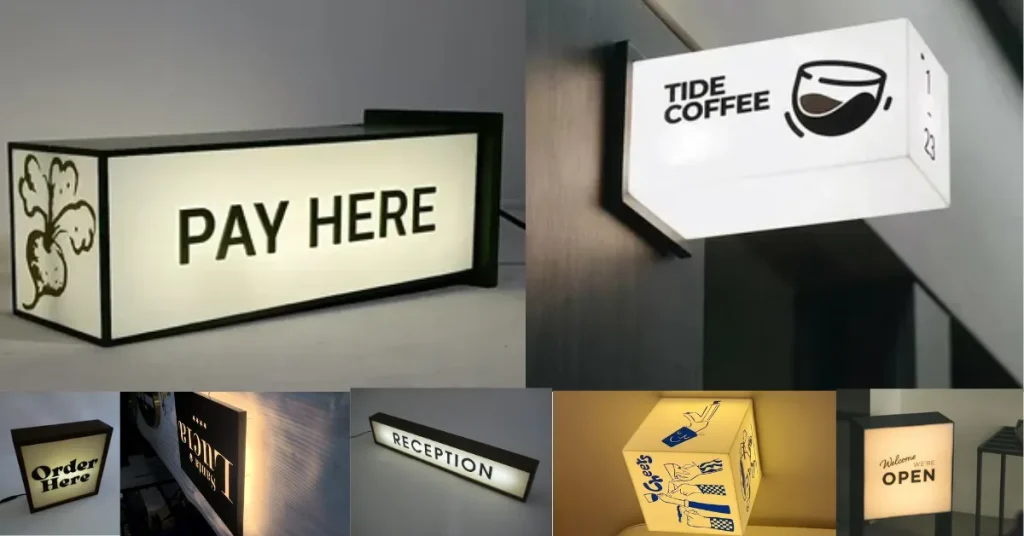 Light Box Signage duabi