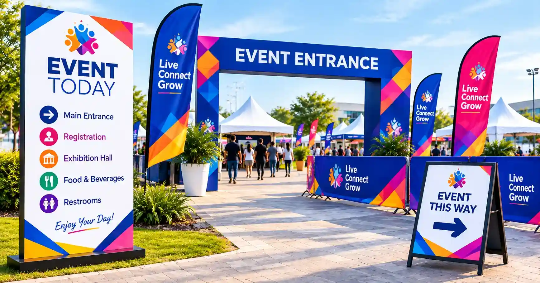 Temporary Event Signage
